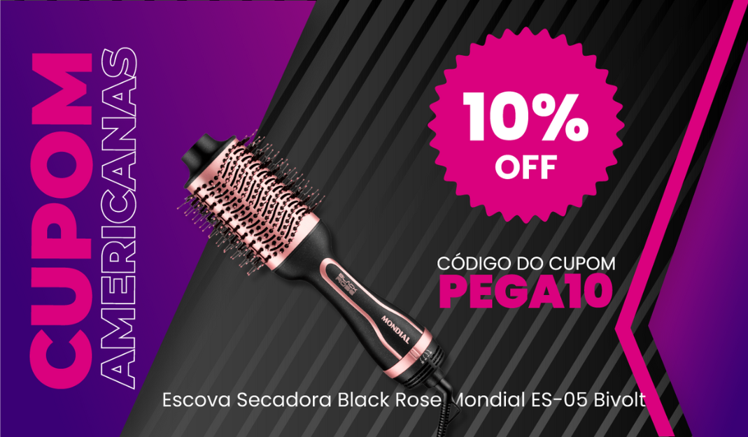 Oferta de escova Black Friday