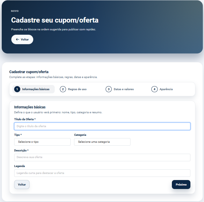 Prévia do cupom detalhado