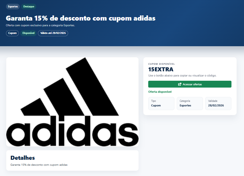 Prévia do cupom detalhado